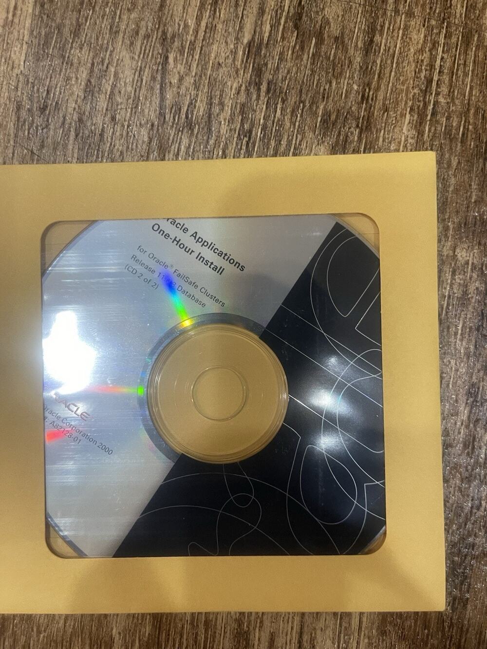 Oracle Applications One Hour Install A82128-01 Y2K Vintage ERP Database Software